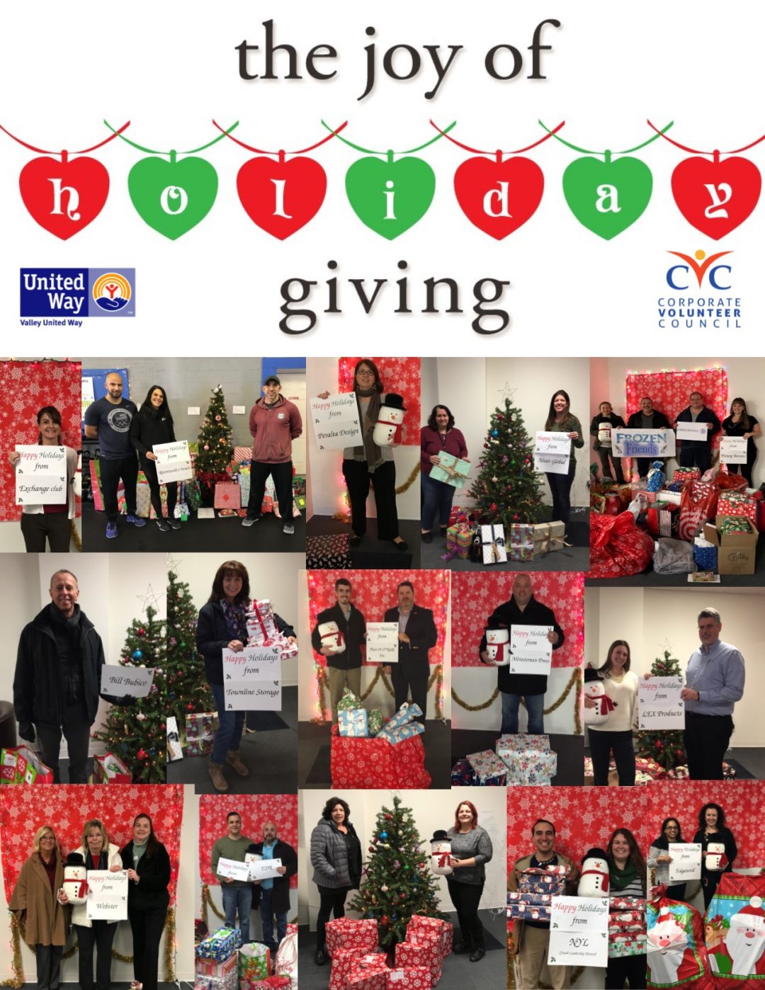 Holiday Giving Valley United Way